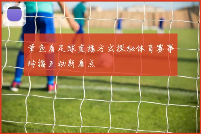 章鱼看足球直播方式探秘体育赛事转播互动新看点