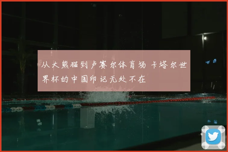 从大熊猫到卢赛尔体育场 卡塔尔世界杯的中国印记无处不在
