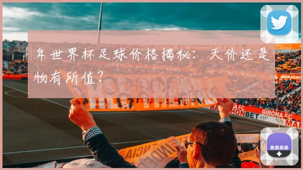 年世界杯足球价格揭秘：天价还是物有所值？