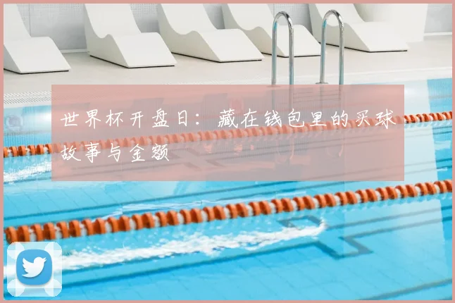 世界杯开盘日：藏在钱包里的买球故事与金额