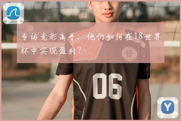 专访竞彩高手:他们如何在18世界杯中实现盈利?